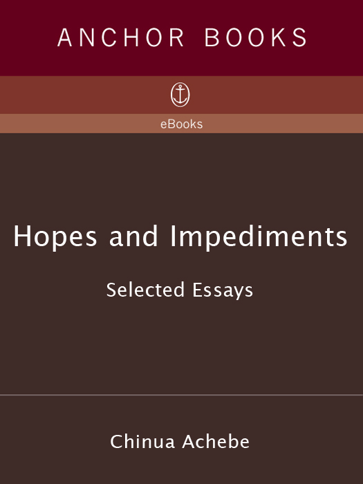 Hopes and Impediments